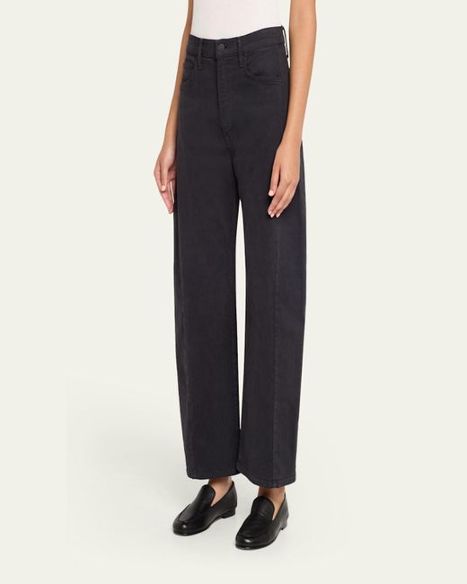 Mother Blue The Half-Pipe Flood Jeans