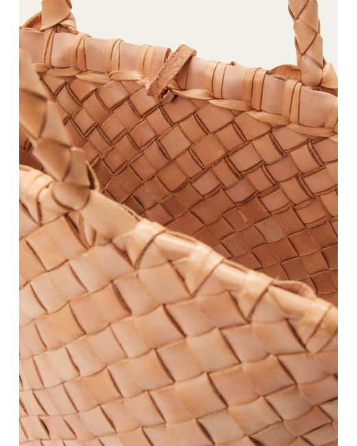 Loeffler Randall Natural Kai Woven Leather Tote Bag