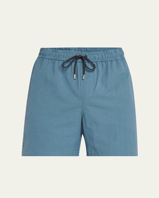 Sease Blue Cod-2 Coral Sea Swim Trunks for men
