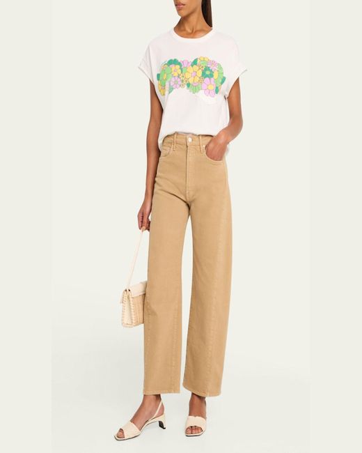 Mother Natural The Half-Pipe Flood Jeans