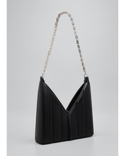 Whitney small leather and logo cutout tote bag shop