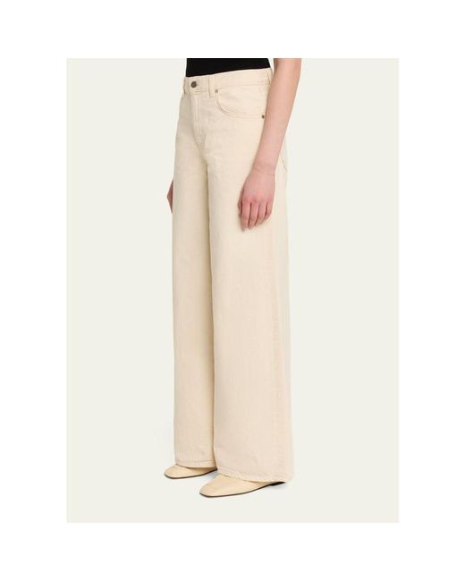 Twp Natural Tiny Dancer Wide-Leg Jeans