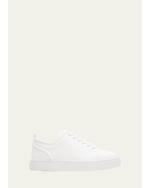 Christian Louboutin Natural Adolon Junior Leather Low-top Sneakers for men