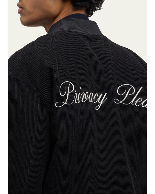FRAME x Ritz Paris Black Corduroy Jacket for men