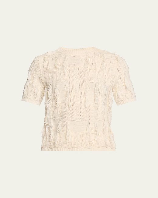 Ulla Johnson Natural Rumi Knit Top
