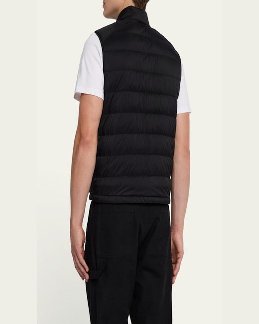 Moncler Green Barthe Down Vest for men