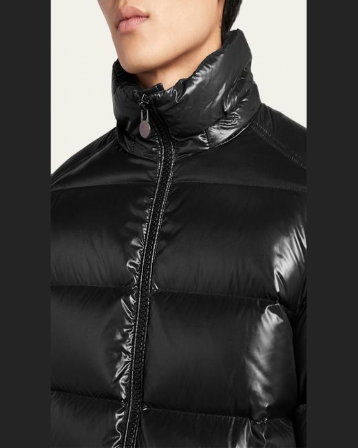 Moncler Black Maya Short Down Jacket for men