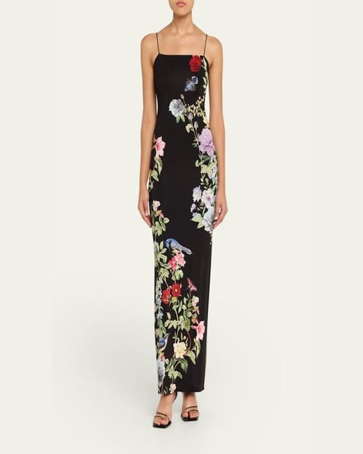 Alice + Olivia White Fifi Maxi Dress