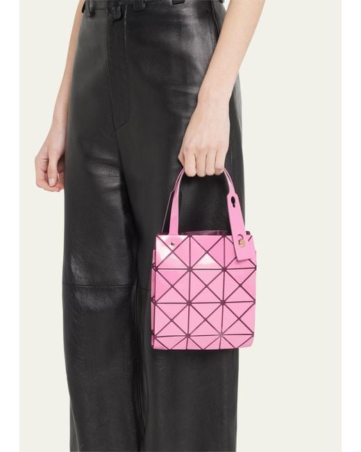 Bao Bao Issey Miyake Carat Small Geo Top-handle Bag in Pink