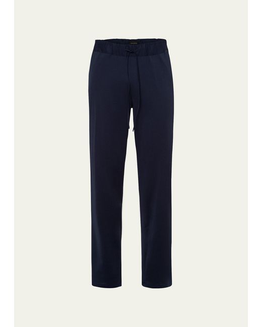 Hanro Blue Night & Day Knit Lounge Pants for men