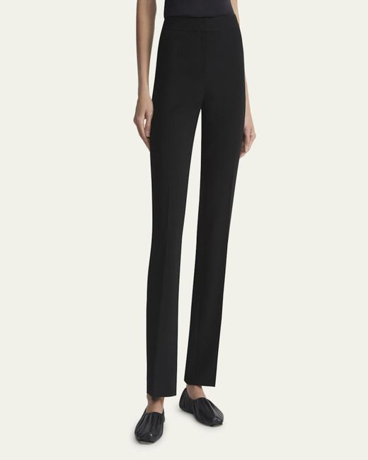 Lafayette 148 New York Blue Barrow Finessecrepe Pants