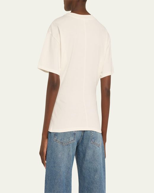 EB DENIM Natural Eero Cotton Tee