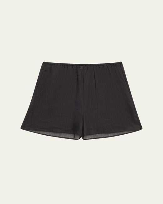 Totême  Black Summer Shorts