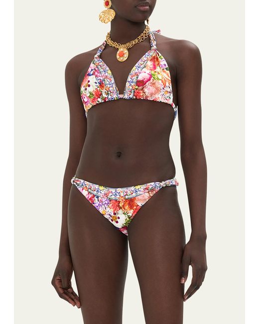 Camilla White Dutch Is Life Soft Tie Two-piece Bikini Set
