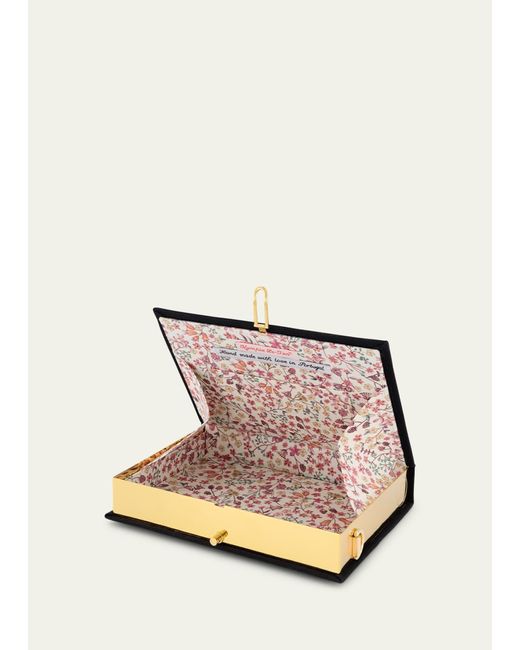 Olympia Le-Tan Red Bento Box Book Clutch Bag