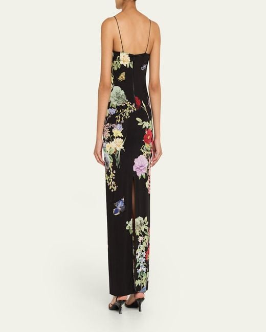 Alice + Olivia White Fifi Maxi Dress