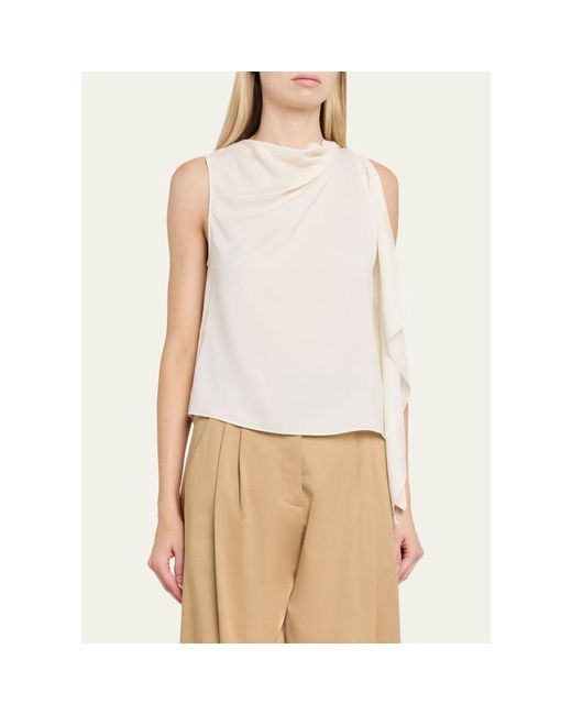 A.L.C. Natural Kit Draped Top