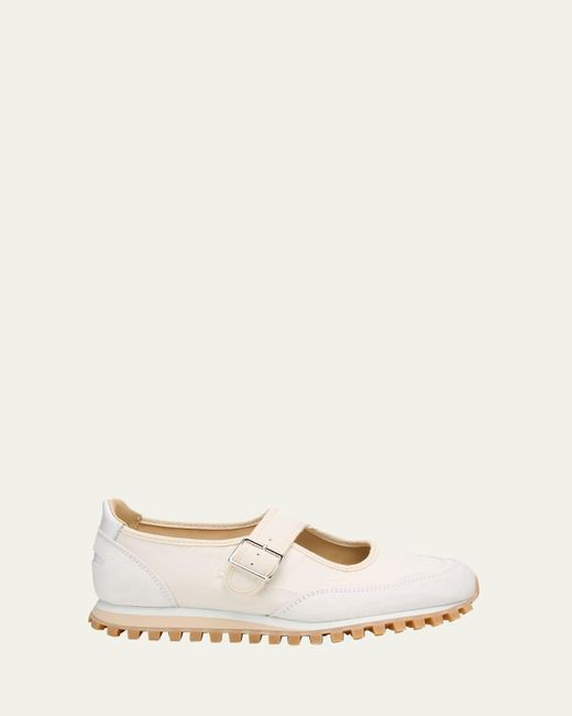 Comme des Garçons Natural Mary Jane Ballerina Sneakers