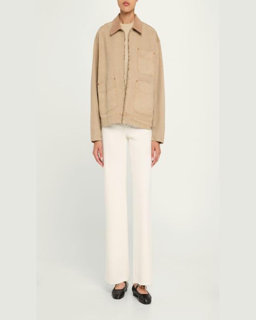 SLVRLAKE Denim Natural Casey Worker Jacket