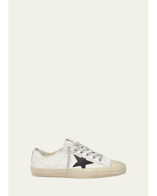 Golden Goose Deluxe Brand Natural V-star 2 Nappa Leather Low-top Sneakers for men