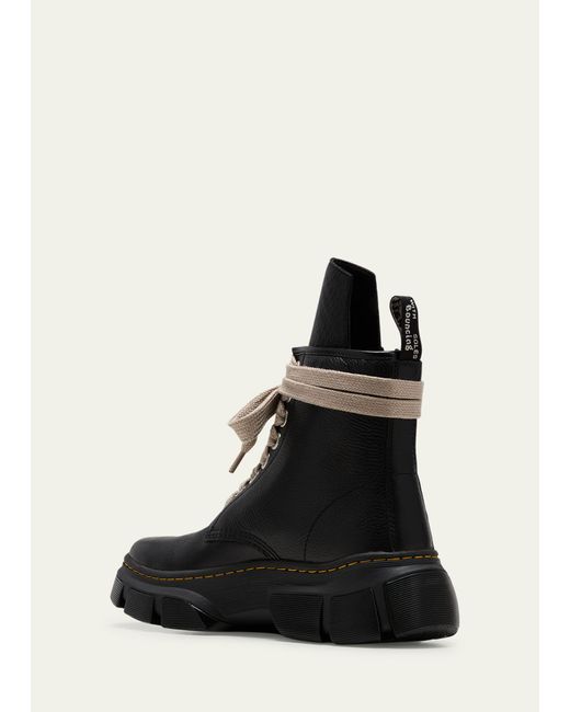 Rick Owens Black X Dr. Martens Jumbo Lace-up Boot for men