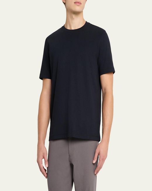 Theory Blue Ryder Solid Jersey T-Shirt for men