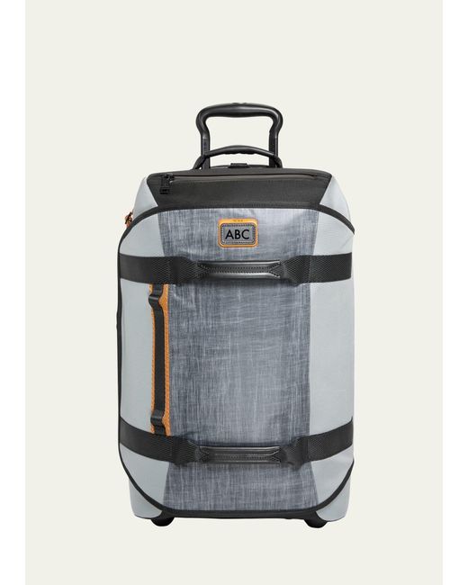 Tumi Gray International 2 Wheeled Duffel Backpack Carry-on