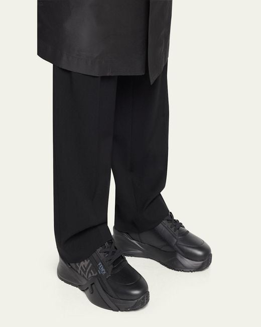 Fendi Black Sneakers for men
