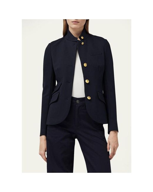 Rag & Bone Blue Slade Ponte Blazer