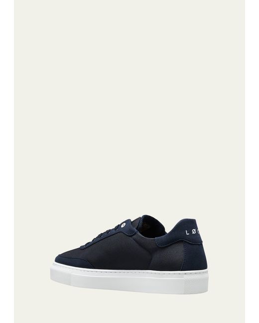 Loci White Eight Low-top Court Sneakers - Made With Recycled Nylon