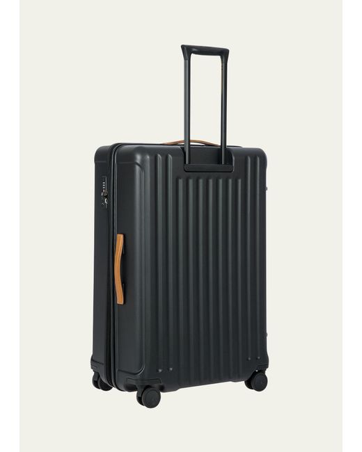 Bric's Black Capri 2.0 30" Spinner Expandable Luggage for men