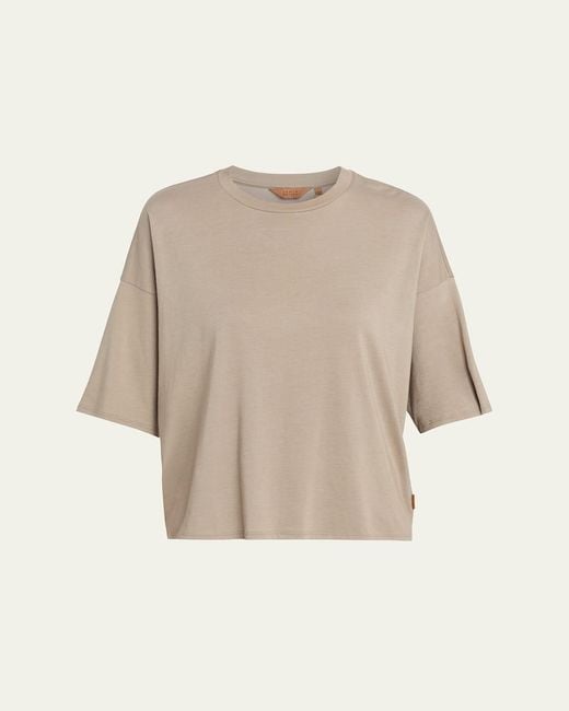 Jamie Haller Natural The Draped Tee