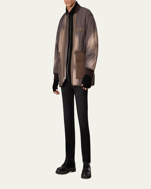 Rag & Bone Gray Delta Liner Jacket for men