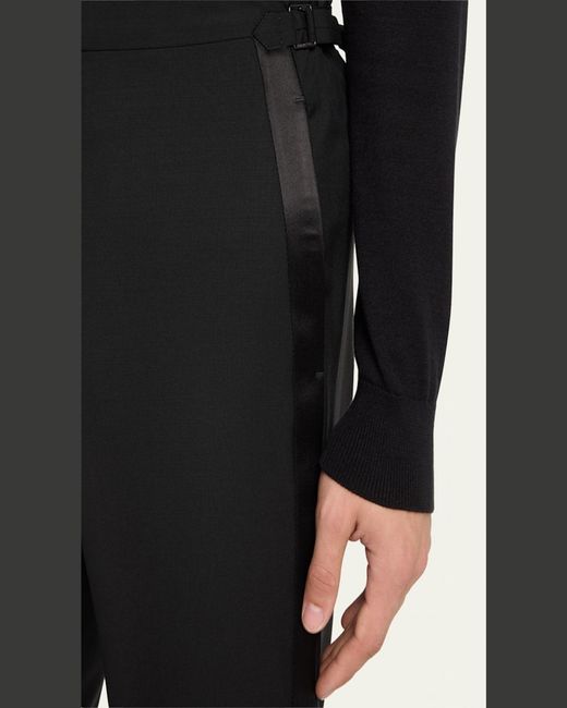 Tom Ford Black O'Connor Formal Pants for men