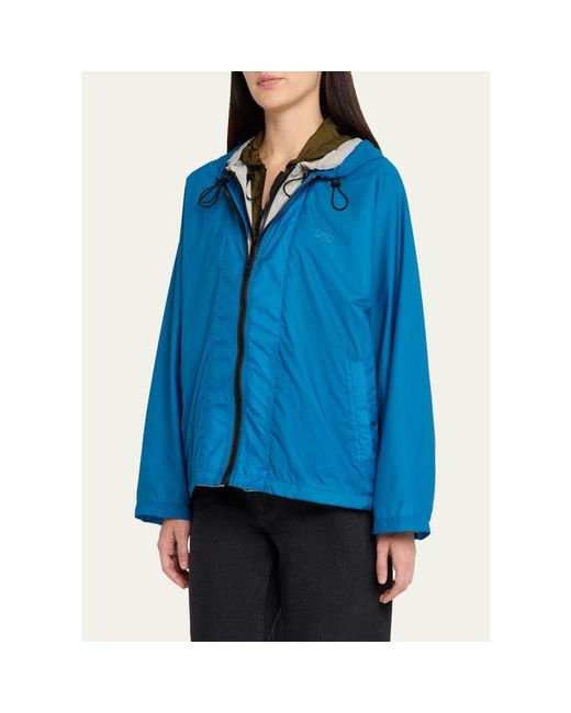 Loewe Blue Multi Layer Technical Jacket