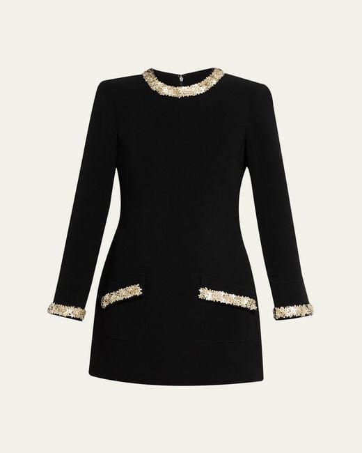 knee length dresses for ladies Cinq A Sept Women's Elina Mini Dress - Black main image 1