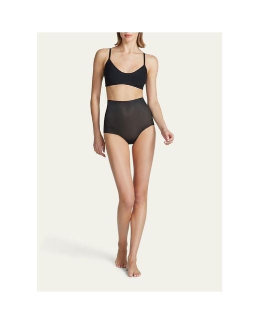 Commando Black Featherlight Control High-Rise Smoothing Briefs