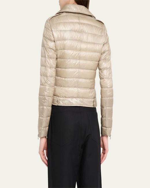 Herno Natural Nylon Ultralight Down Bomber Jacket