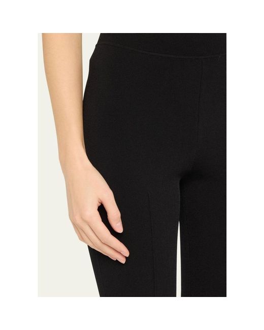 Jonathan Simkhai Black Ashlon Pull-On Cropped Pants