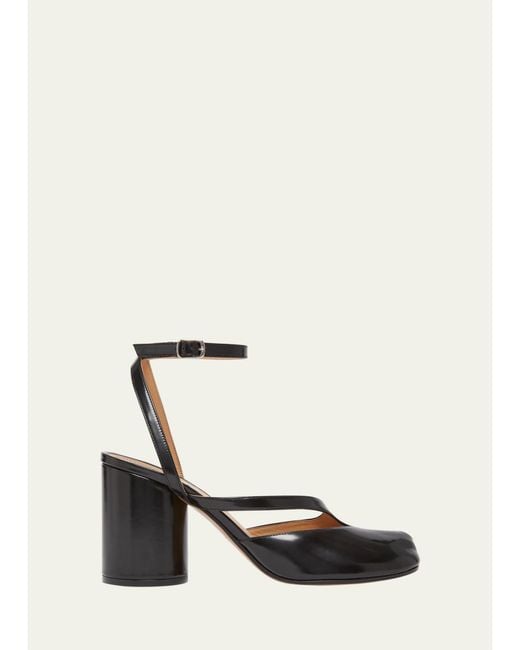 Maison Margiela Natural Tabi Leather Split-Toe Pumps