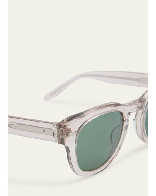 Barton Perreira Multicolor Demarco Acetate Square Sunglasses for men