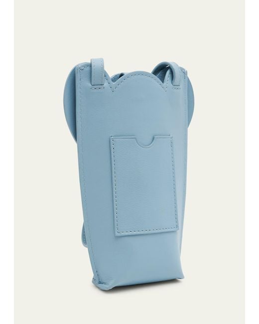 Loewe Elephant Pouch Crossbody Bag in Blue | Lyst