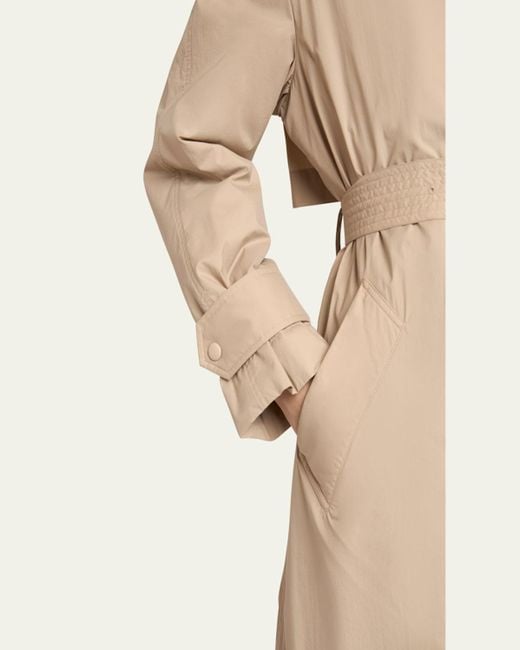 Moncler Natural Yevre Trench Coat