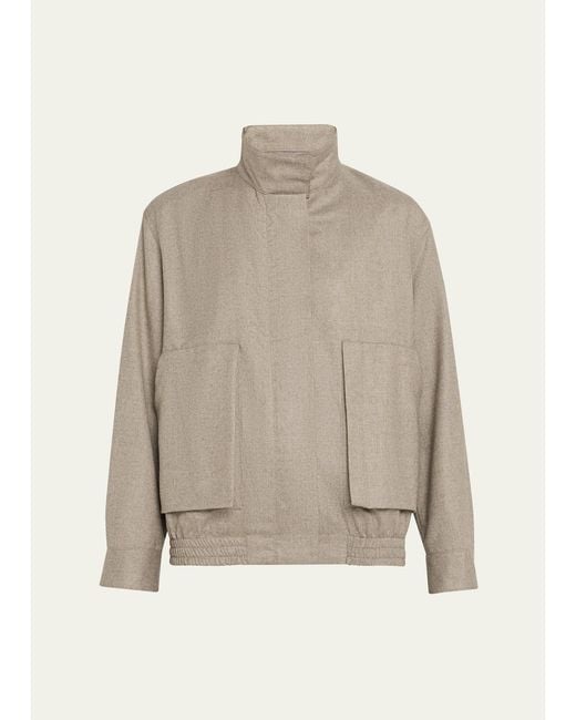 WE-AR4 Natural The Garconne Blouson Jacket