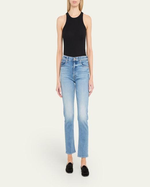 Mother Blue The Tomcat Flood Jeans