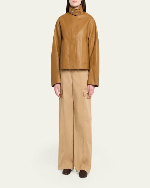 A.L.C. Natural Hudson Leather Jacket