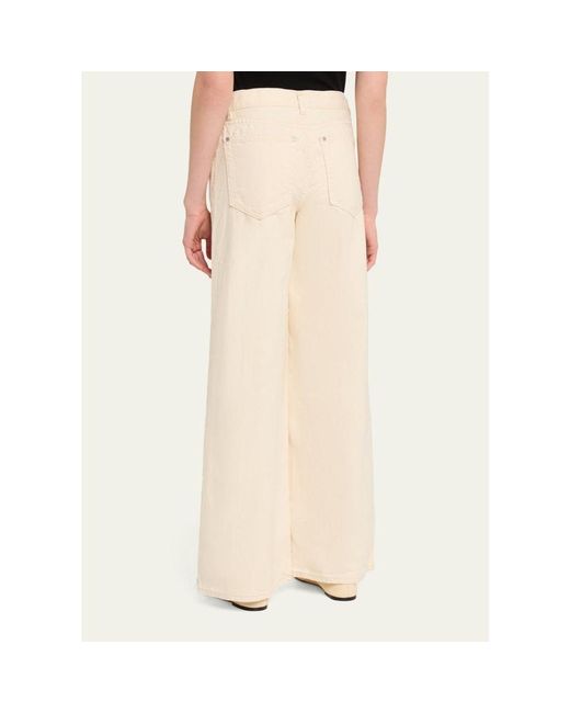 Twp Natural Tiny Dancer Wide-Leg Jeans