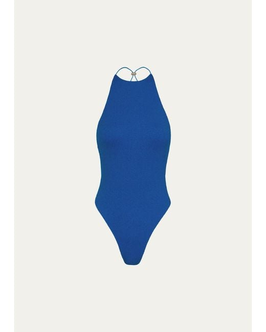 ViX Blue Pixie One-Piece Swimsuit