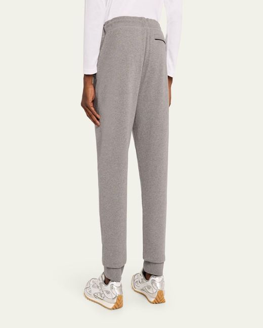 Canada Goose Gray Huron Logo-Patch Sweatpants for men