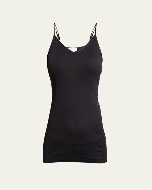Hanro Black Seamless Padded Cami